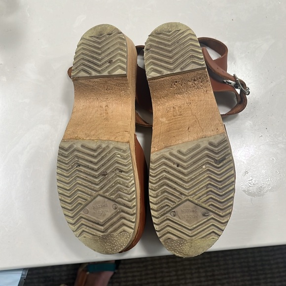 NEW MIA Sofia Clog Sandals Brown Size 39 - Picture 5 of 5